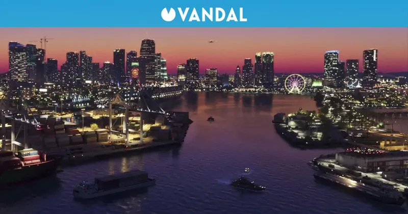 Los fans de GTA 6 se obsesionan con un detalle mínimo del nuevo vídeo: una noria sin reflejo
