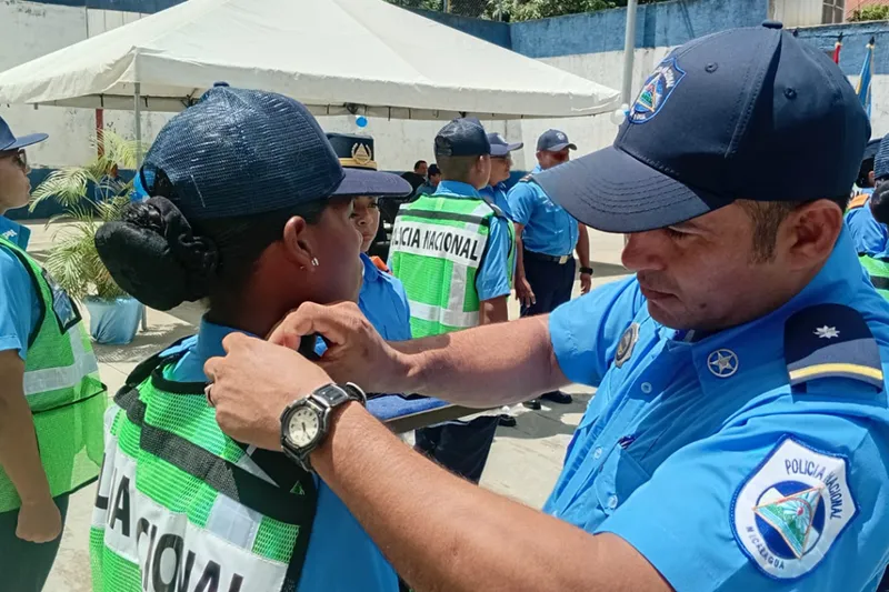83 nuevos oficiales culminan formación policial en Nicaragua