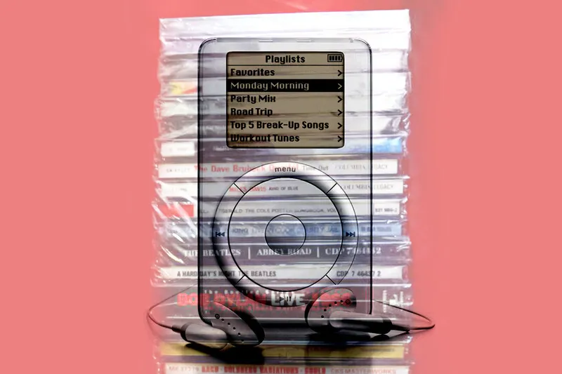 Estos son los 20 CDs que Steve Jobs escogió personalmente para probar el iPod original. Los tuvo que acabar regalando