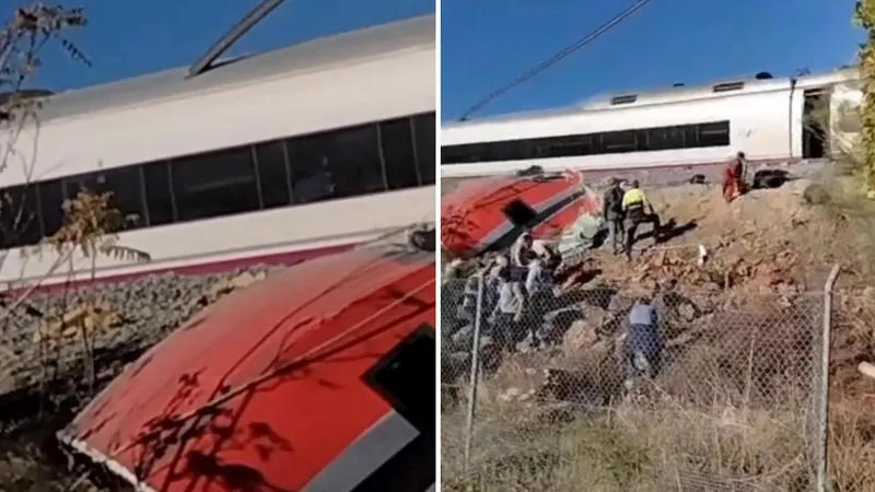 Revelan primera hipótesis sobre posible causa del mortal accidente de trenes en España