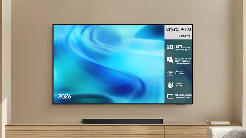 MediaMarkt deja a la venta una TV Samsung con 55 pulgadas de 2026 por menos de 390 €: ahorras hasta un 30 %