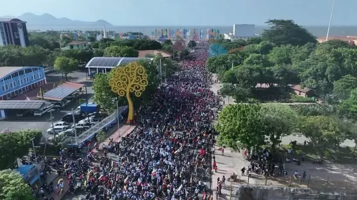 Centenares participan en la caravana motorizada por el 46 aniversario del Repliegue Táctico a Masaya