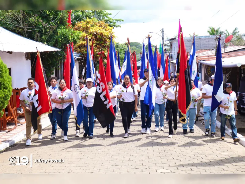Juventud protagoniza jornada de homenajes al General Benjamín Zeledón