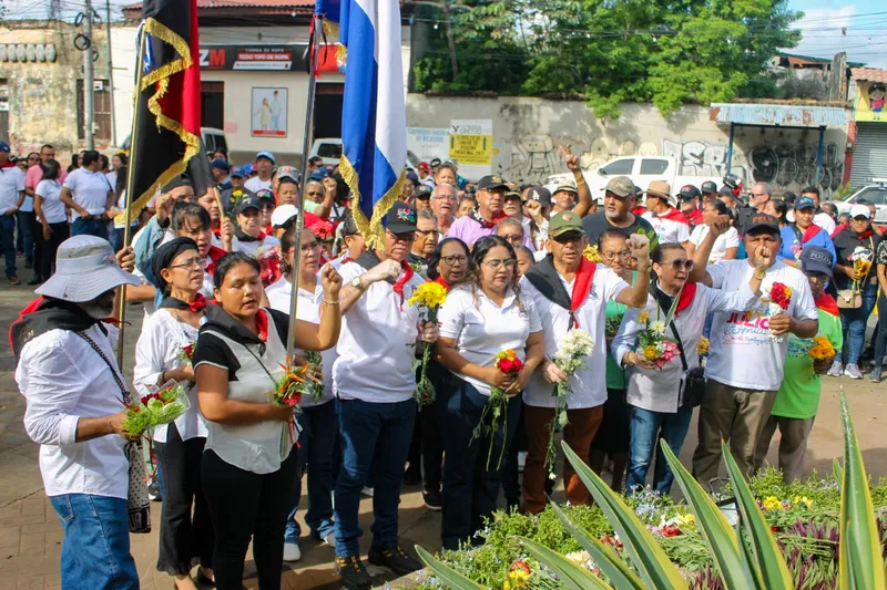 Conmemoran en Masaya el 73 aniversario del natalicio de Hilario Sánchez Vásquez