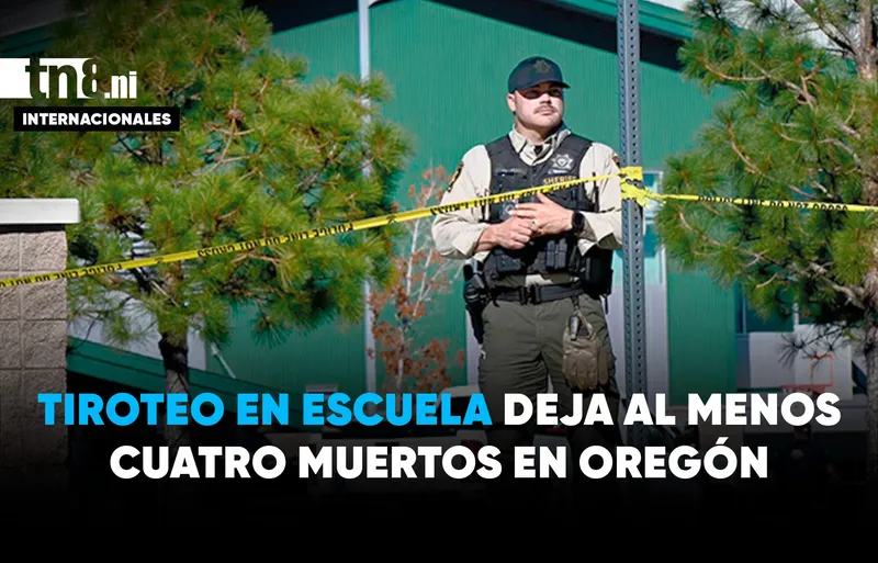 Tiroteo en escuela de Oregón deja al menos cuatro muertos