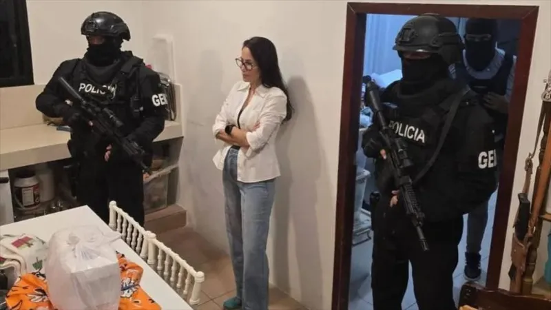 Petro alerta de una “dictadura” en Ecuador tras arresto de la opositora