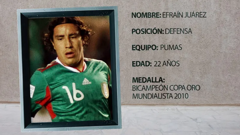 Esta fue la última Selección Mexicana que le ganó a Colombia