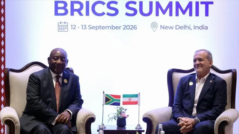 Irán plantea celebrar una comisión económica conjunta con Sudáfrica