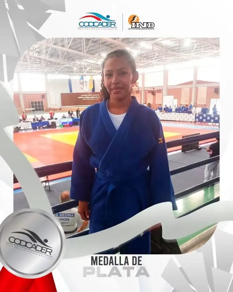 Doble podio para Nicaragua en Judo en los Juegos CODICADER 2026