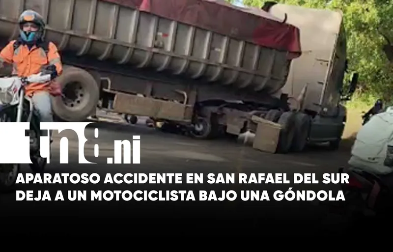 Milagro sobre el asfalto: Sobrevive tras quedar bajo una góndola en San Rafael del...