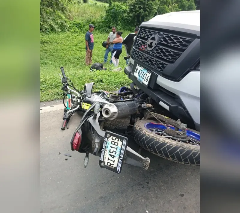 Motociclista resulta gravemente lesionado en accidente ocurrido en Potosí, Rivas