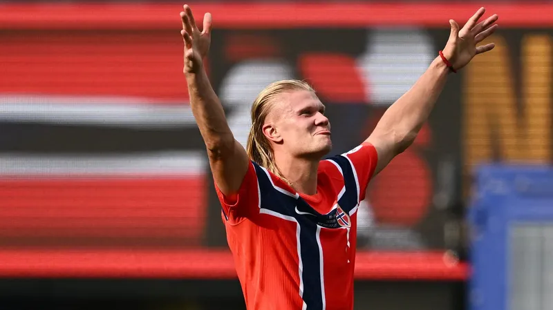 Erling Haaland tiene más goles que partidos en la Nations League