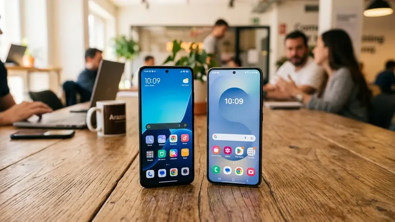 Samsung Galaxy S25 FE vs Xiaomi 17T: cuál es el mejor gama alta barato