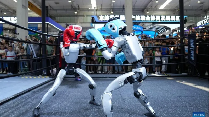 China se cansó de ver a sus robots bailar, pelear y hacer volteretas. Pekín quiere que salgan de las ferias y se pongan a trabajar en fábricas, almacenes, hoteles y hogares