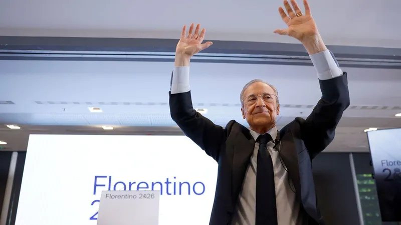 Florentino Pérez, reelecto presidente del Real Madrid