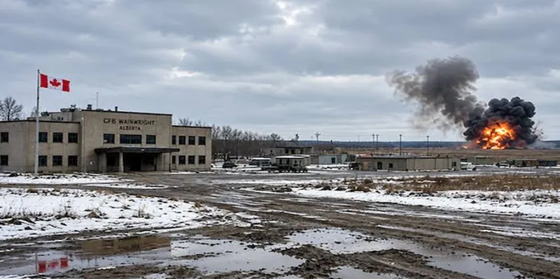Incendio en base militar de Canadá deja cuatro soldados muertos y decenas de heridos