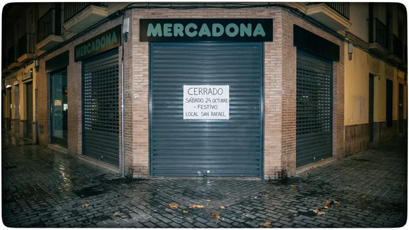 Mercadona cierra mañana sábado 24 de octubre sus supermercados en España
