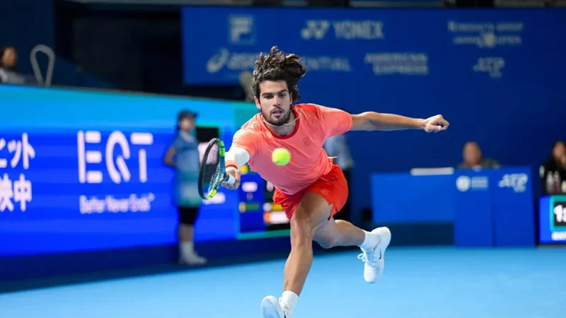 Hoy juega Alcaraz vs Lehecka la final ATP 500 en Tokio: horario para ver el partido en TV