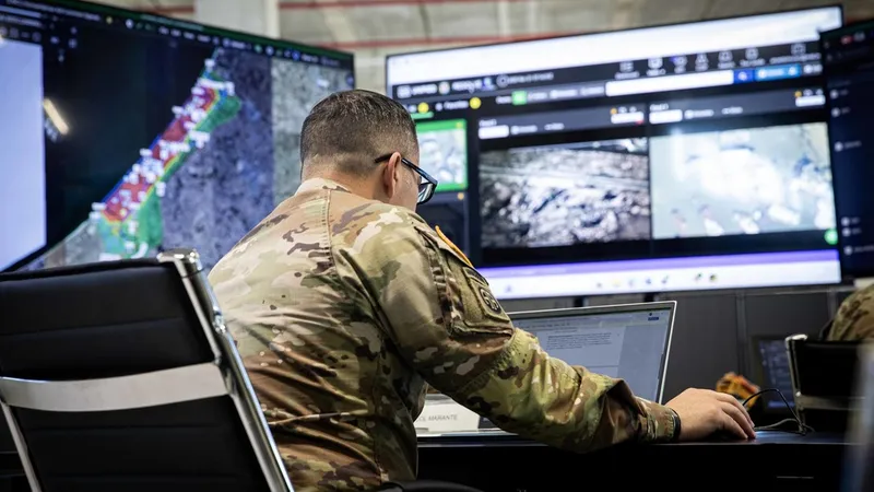 Reportan que EEUU está construyendo una megabase militar en la frontera con Gaza