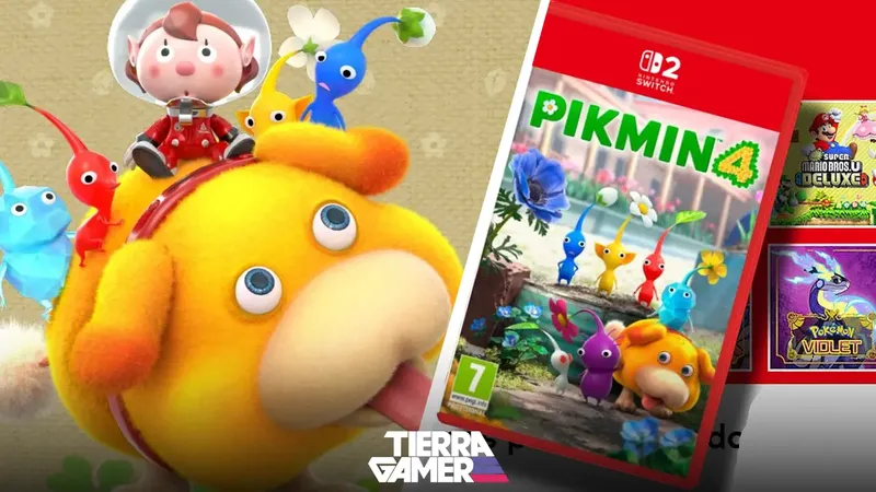 Pikmin 4 llega a Nintendo Switch 2 con un nuevo modo
