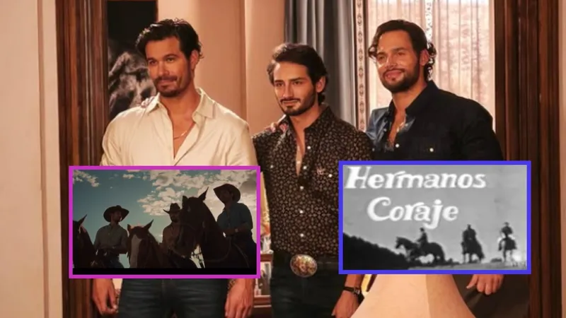 Ellos fueron los hermanos Coraje hace 50 años, antes de Brandon Peniche, Emmanuel Palomares y Emilio Osorio