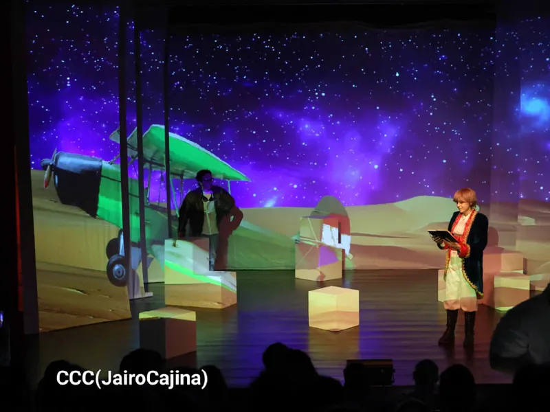 “El Principito” acerca el teatro a la niñez en Managua
