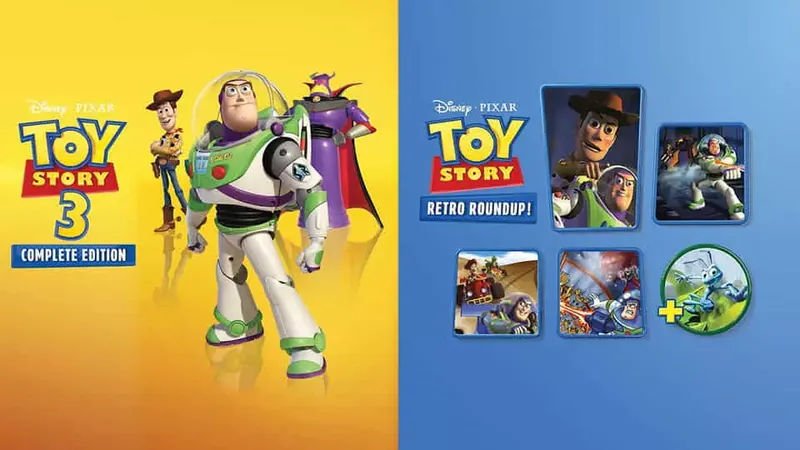 Toy Story: Retro Roundup! + Toy Story 3 Complete Edition