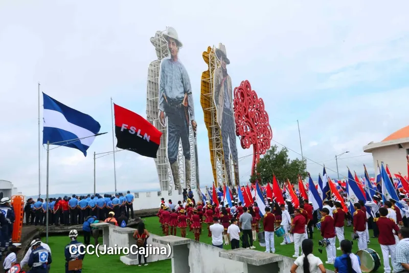 Rinden homenaje a Benjamín Zeledón en la Fortaleza El Coyotepe