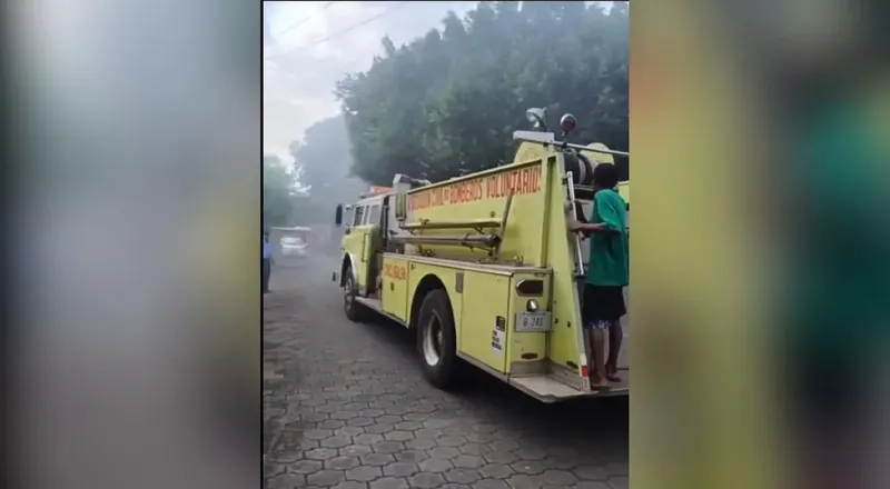 Incendio consume vivienda en Las Palmeras, Chichigalpa