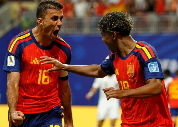 Lamine inicia, anota y comanda goleada de España 4-0 sobre Arabia