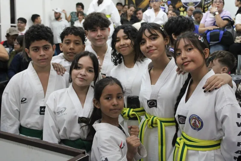 Taekwondo nicaragüense viva una fiesta en La UNAN-Managua