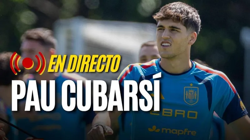 Sigue la rueda de prensa de Pau Cubarsí