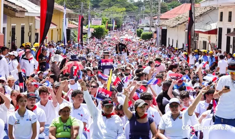 Pobladores de los diez municipios de Rivas ratifican su apoyo a las reformas constitucionales