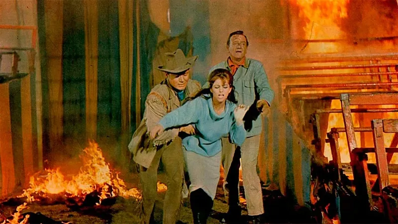 "No se dio cuenta de que todos los demás habían huido": John Wayne pudo morir durante el rodaje de una película en Madrid