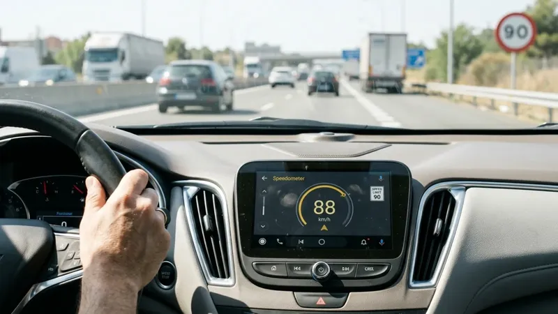Activa esta función de Android Auto para no llevarte multas por velocidad