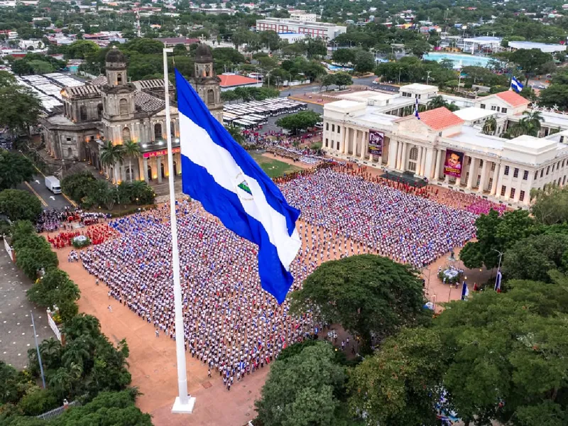 LA ALEGRÍA DE VIVIR EN PAZ EN NUESTRA NICARAGUA BENDITA