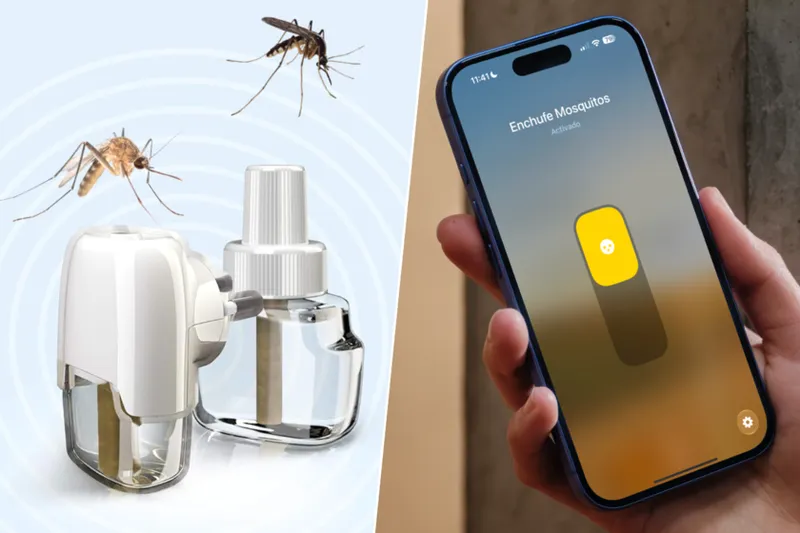 Un enchufe de 10 euros ha conectado mi iPhone con el antimosquitos. Es el mejor truco para dormir con la ventana abierta en verano