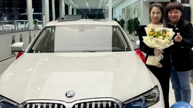 Jefa china regala BMW a sus empleados por esta razón