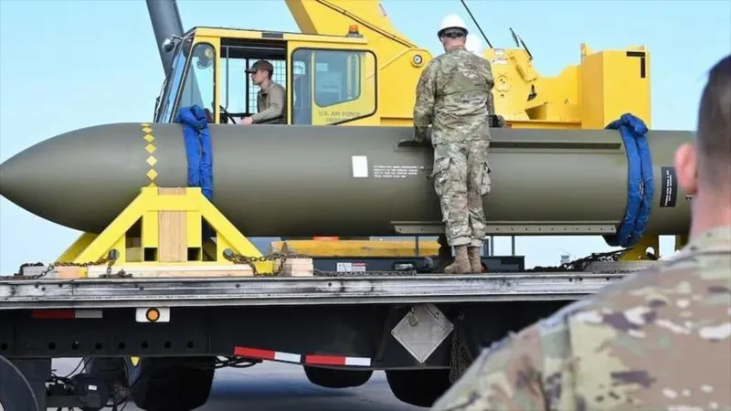 Irán: Tenemos la tecnología de la GBU-57 MOP, la mayor bomba aérea de EEUU