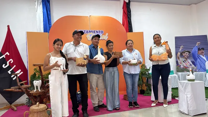 Presentan nueva línea de productos en barro “Orígenes de Nuestra Tierra” en Nueva Segovia