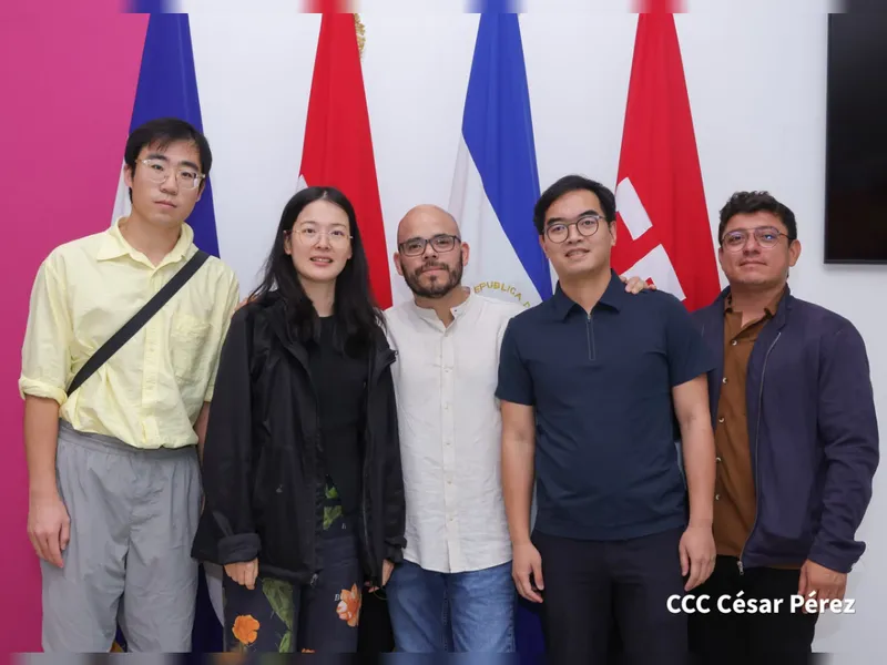 Comunicadores Agencia de Noticias Xinhua visitan Nicaragua