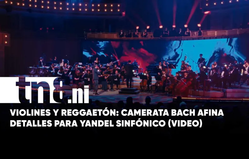 Así se prepara la orquesta nicaragüense para deslumbrar en Yandel Sinfónico (VIDEO)
