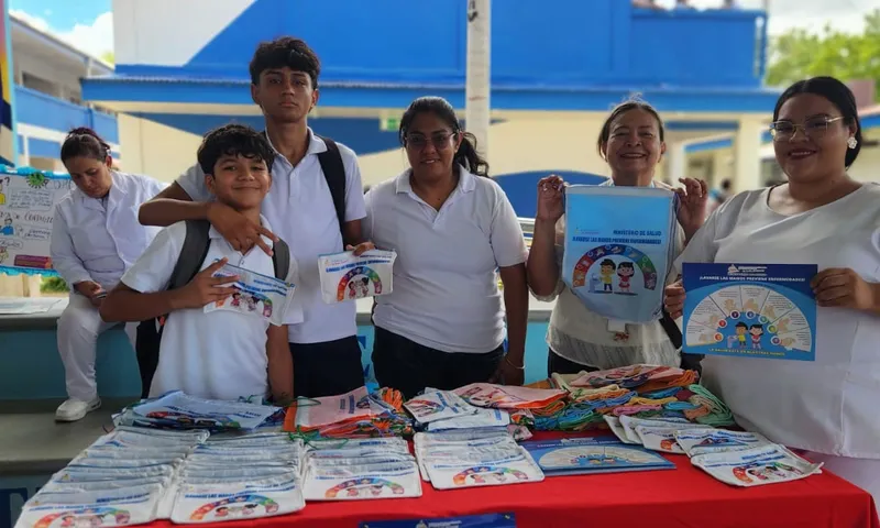 Estudiantes llevan hábitos de higiene desde las aulas hasta sus hogares