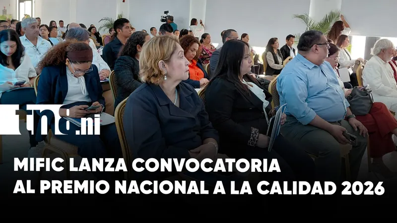 MIFIC abre inscripciones al Premio Nacional a la Calidad 2026