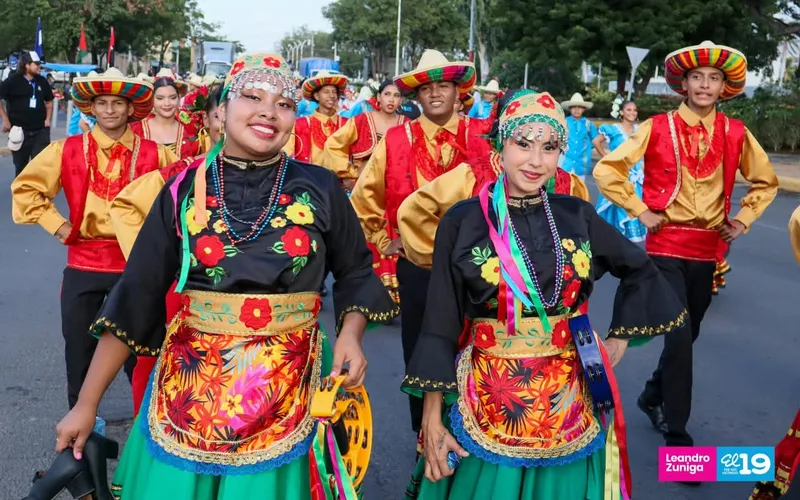 Nicaragua celebra el Día Nacional del Huipil con música, danza y tradición