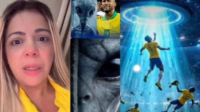 Vidente asegura que habrá ABDUCCIÓN EXTRATERRESTRE durante el partido de hoy entre Brasil y Escocia