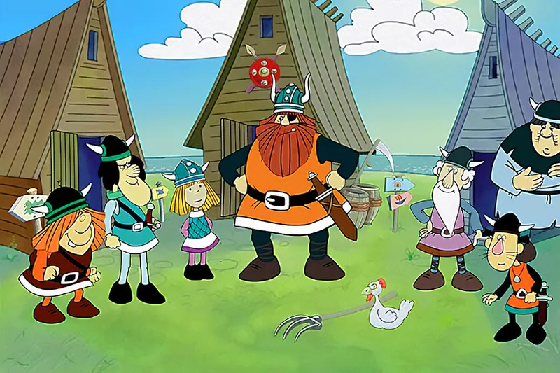 Esta serie infantil de los 70 parecía una parodia de los vikingos. En realidad los mostró mejor que muchos historiadores