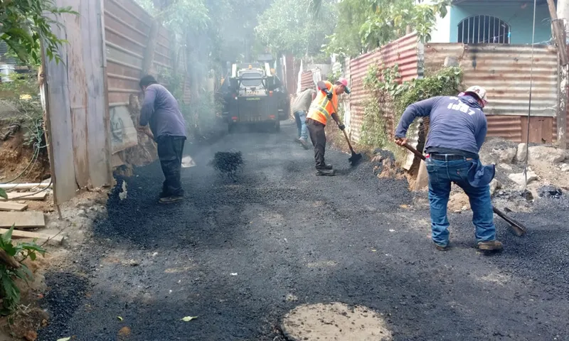 Programa de mejoramiento vial alcanza 54% de avance en Managua