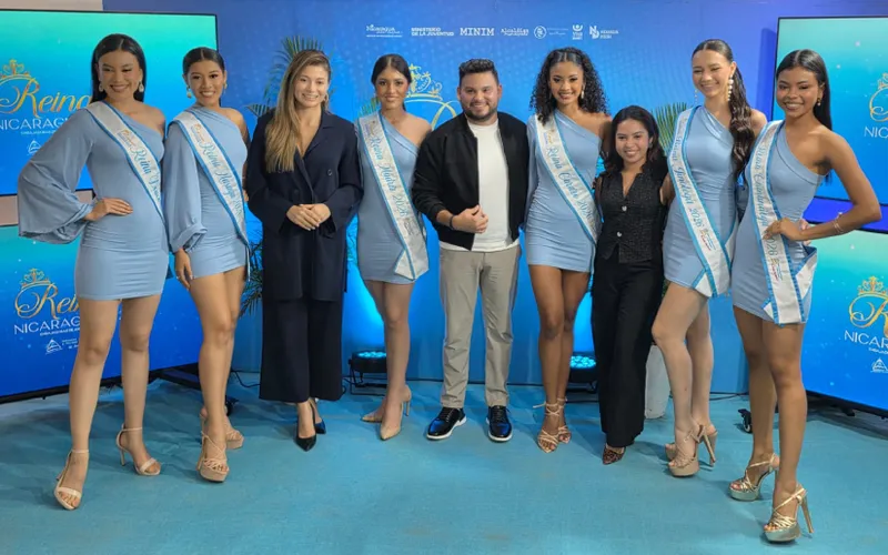 Candidatas a Reinas Nicaragua participarán en Festival Internacional de las Artes, Cultura y Gastronomía