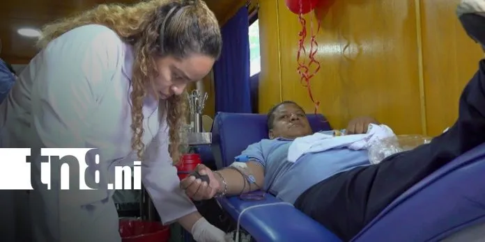 Reconocen a héroes anónimos en celebración del Día del Donante de Sangre en Managua